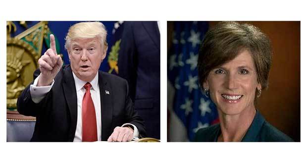 Donald Trump sacks Sally Yates