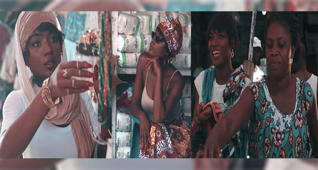 Efya whoman woman music video. 