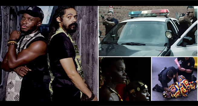 Fuse ODG Damian Jr Gong Marley Bra Fie music video. 