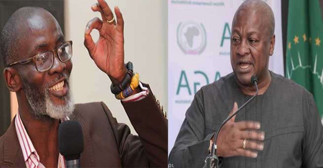 Gabby Asare Otchere-Darko dares John Mahama. 