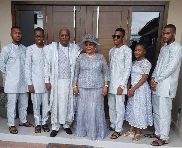 john mahama wife lordina renew wedding vows 2