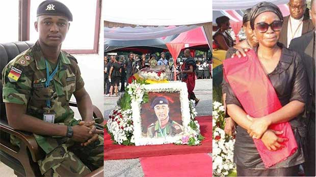 Major Maxwell Adam Mahama goes home today. 