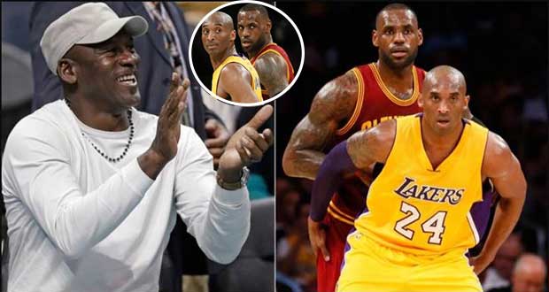 Michael Jordan settles LeBron James vs Kobe Bryant debate. 