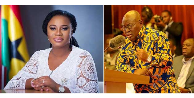 Nana Addo vs Charlotte Osei. 