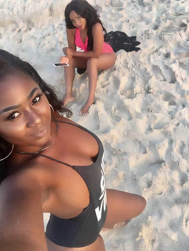 salma mumin and benedicta gafah in dubai 3