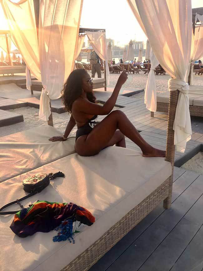 salma mumin and benedicta gafah in dubai 5