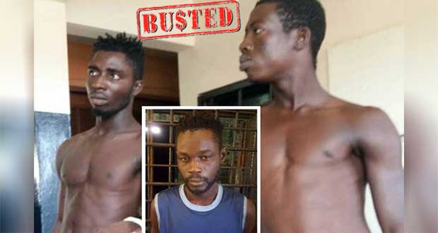 Siaaa Boys: 3 thieves arrested for stealing at accìdent scene