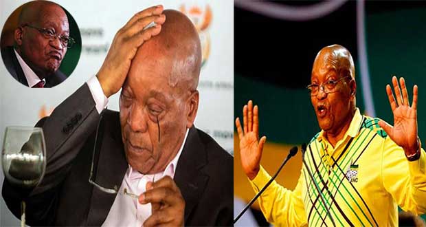 Jacob Zuma resigns as South African president. 
