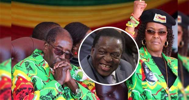 Mugabe of Zimbabwe sacked Grace mnangagwa. 