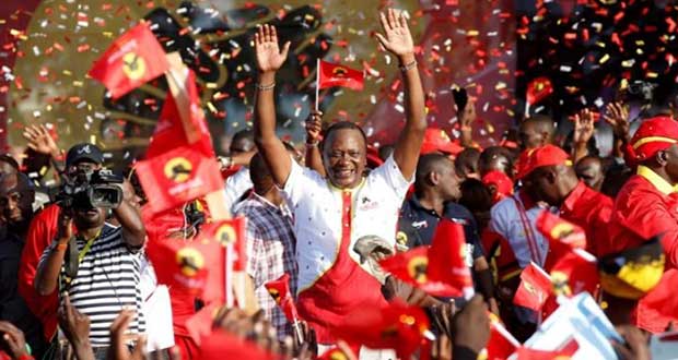 Uhuru Kenyatta wins Kenya Presidential Election by beating his rival, Raila Odinga